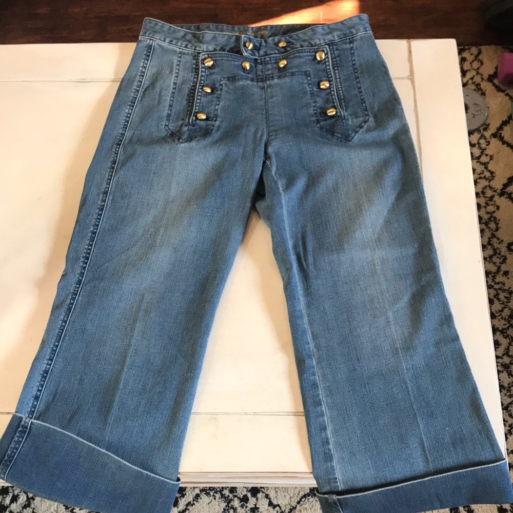 Michael Kors 🙌🏻 high waisted/wide leg capris